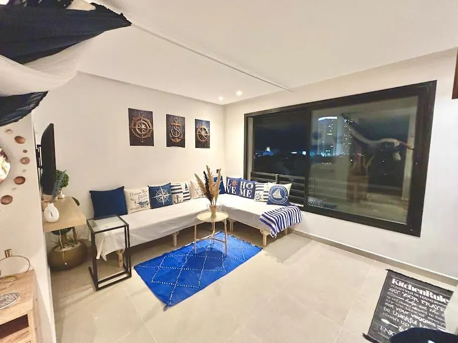 Navire Au 7E En Plein Coeur De Casa 2 Pas Des Twins Apartment Casablanca