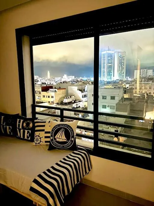 Navire Au 7E En Plein Coeur De Casa 2 Pas Des Twins Apartment Casablanca